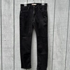 Signature Levi‎ Strauss Slim Fit Black Cotton Wash Denim Jeans W29 L30